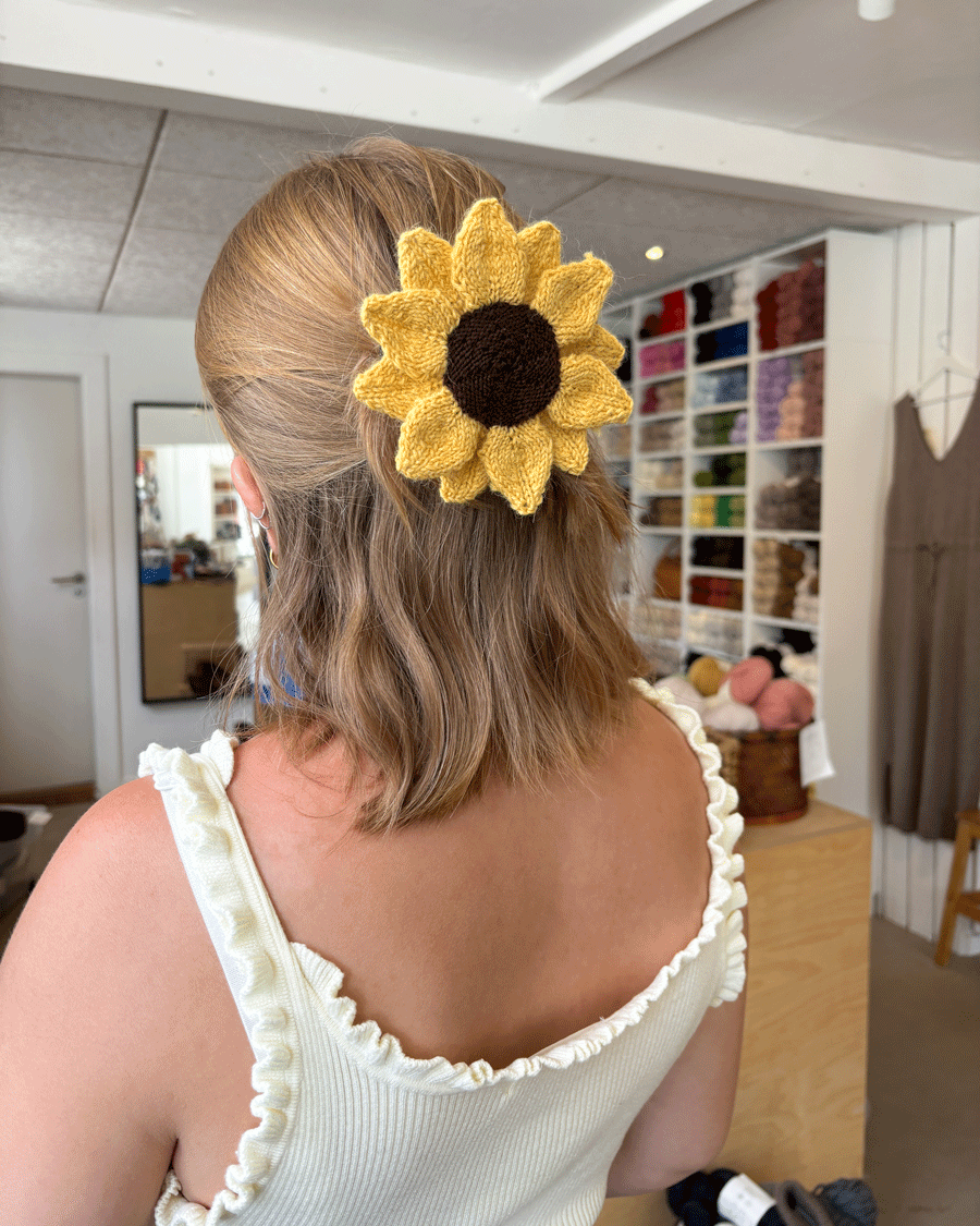 Sunflower Hair Clip
