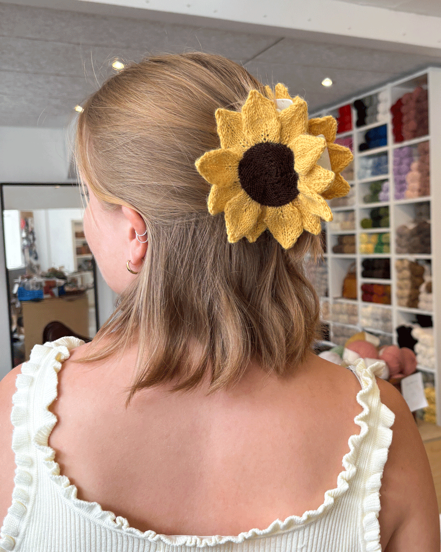 Sunflower Hair Clip