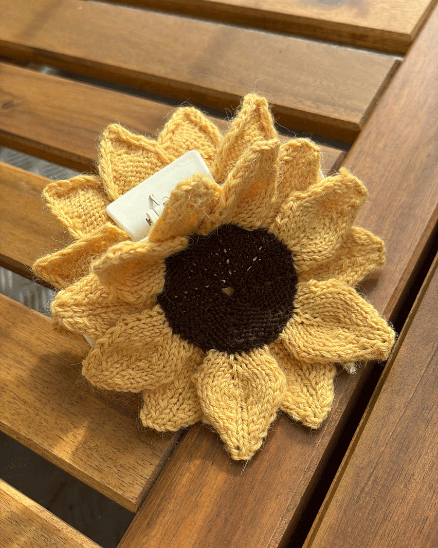 Sunflower Hair Clip